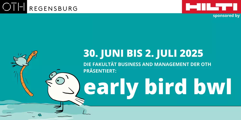 Grafik mit Hinweise auf den Early Bird Event