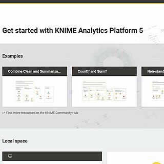 Grafik: get started with KNIME Analytics