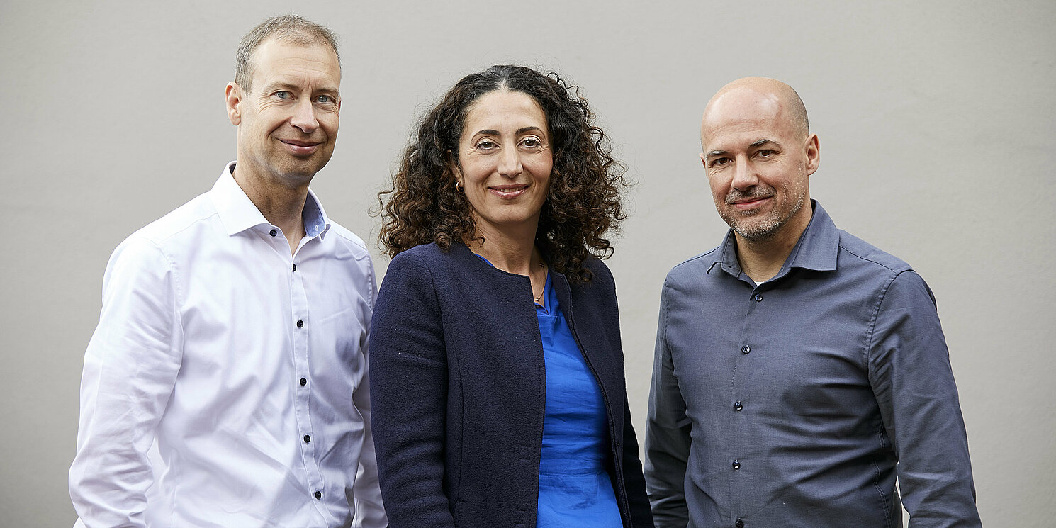 Forto mit 3 Personen: Prof. Dr. Schöntag, Prof. Dr. Süzeroglu-Melchiors, Prof. Dr. Hößl